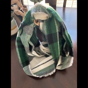 Plaid Infinity Scarf